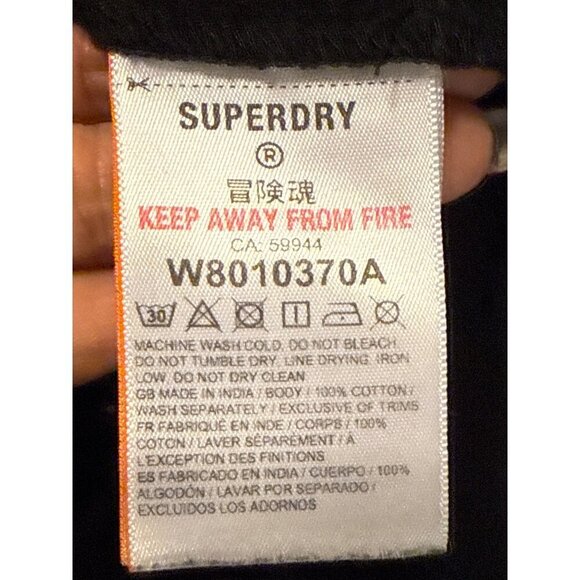 Superdry Anisa Embroidered Short Tiered Dress Size 6 - Picture 16 of 16